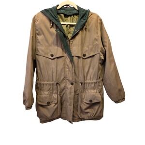 BRAETEN Heavy Lined Jacket Zip Snap Closure Womens Estimated Large